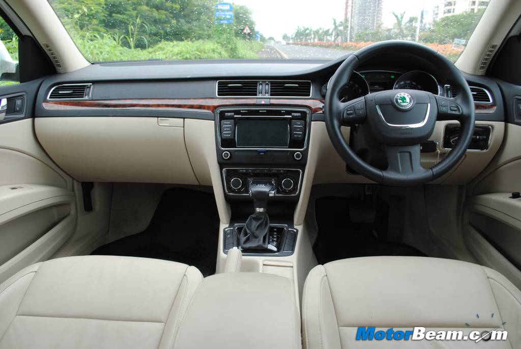Interiors The Skoda Superb is based on the Volkswagen Group A5 PQ46 