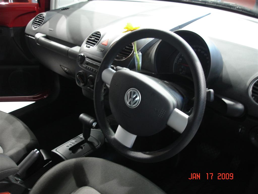 volkswagen beetle interior