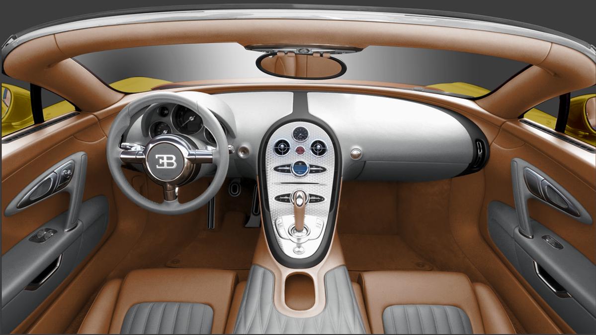 Ferrari Car Models Bugatti Veyron Interior 2010 Image
