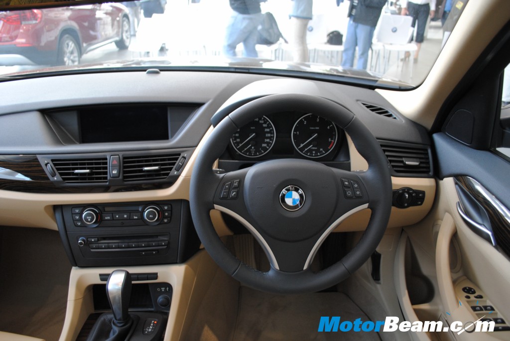 bmw x1 interior. The new BMW X1 has room for