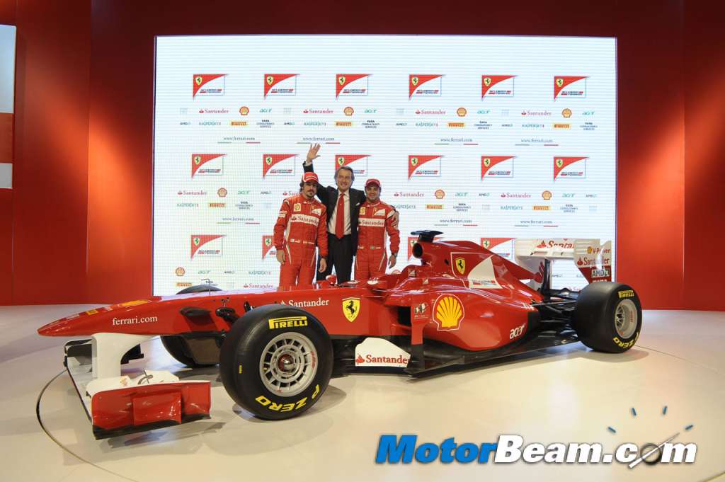 F1 Ferrari 2011 Car. Ferrari Unveils 2011 F1 Car