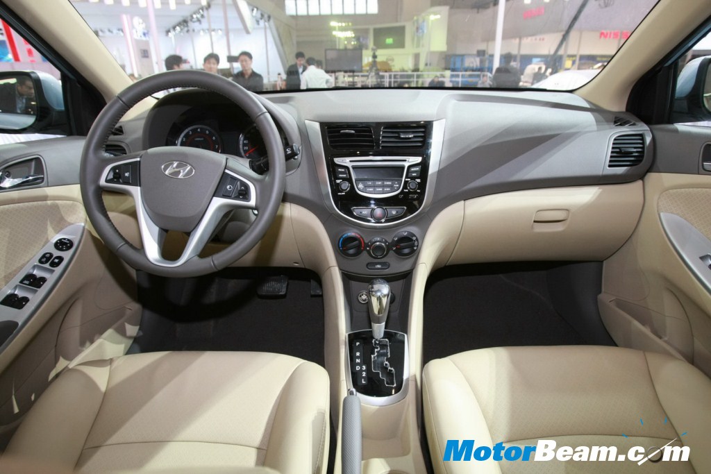 Hyundai Accent 2011 Interior. NEW HYUNDAI VERNA RB INTERIOR