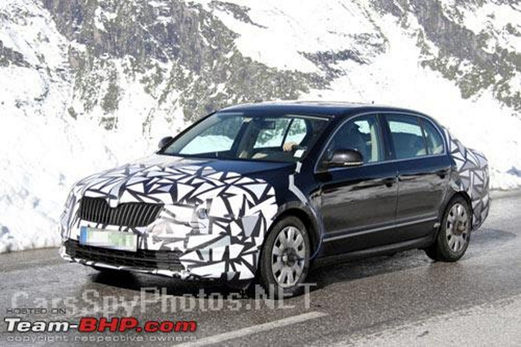 2012 Skoda Superb front photo The Czech based car maker Skoda Auto is 