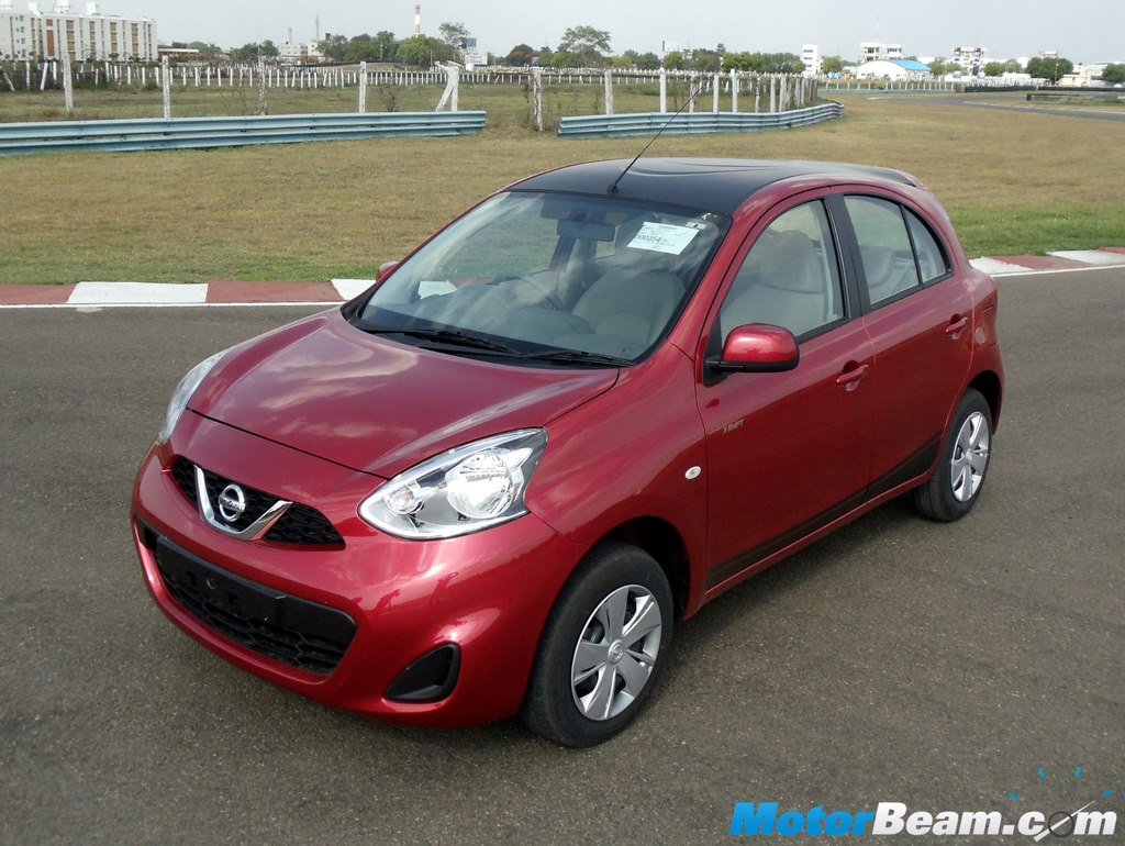 Nissan micra test drive india