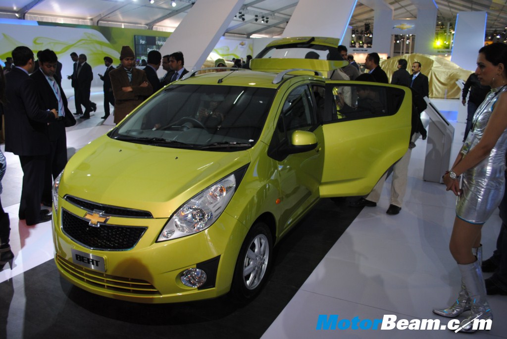 The recently launched Chevrolet Beat drew alot of attention at the 2010 Auto 