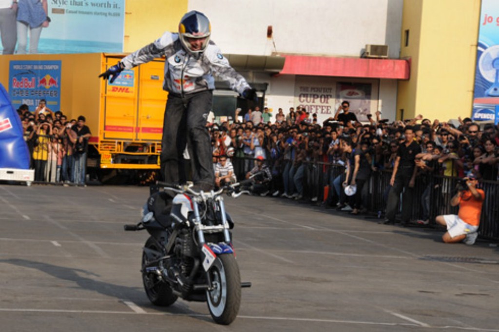 bike stunts images. Chris execute stunt after
