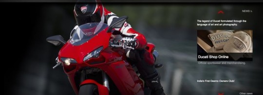 Ducati India Site