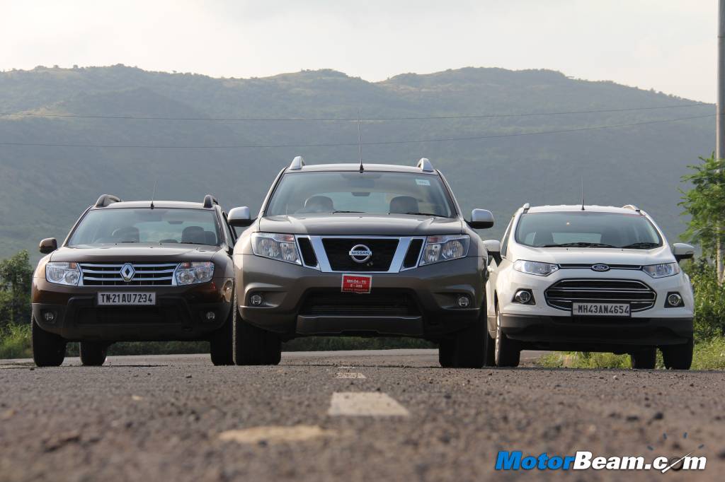 Nissan terrano vs renault duster in india