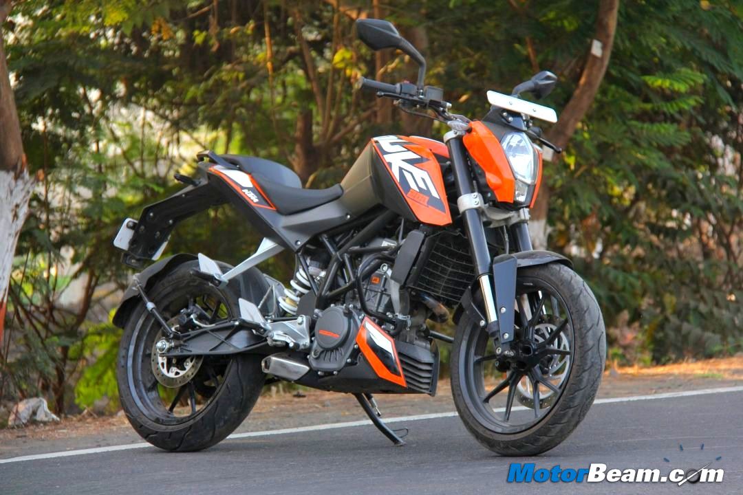 KTM Duke 200 - Click above for high resolution picture gallery