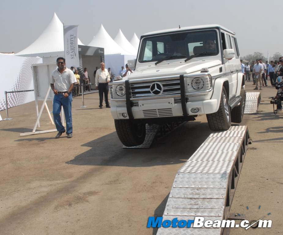 Mercede G55 AMG India photo The AMG version also sets the pace where 