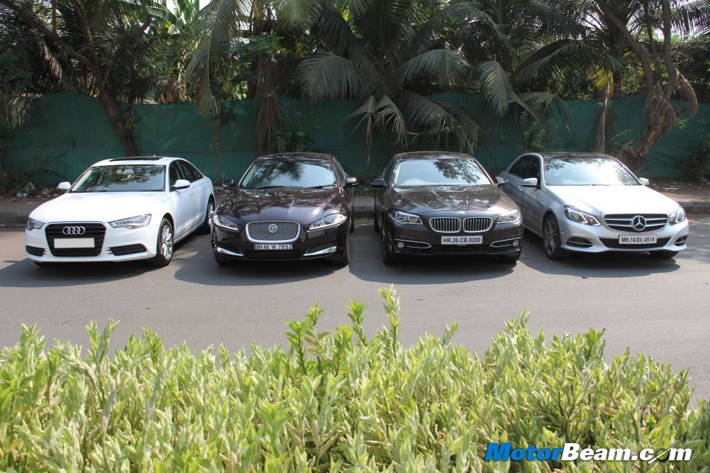 Jaguar xf vs bmw 5 series india #2