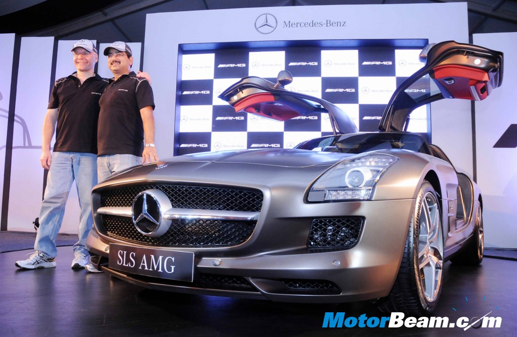 Mercedes SLS AMG India Launched photo MercedesBenz has launched its 