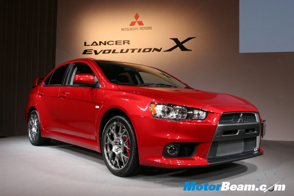 The Mitsubishi Lancer Evo X is eagerly awaited by enthusiasts and the wait 