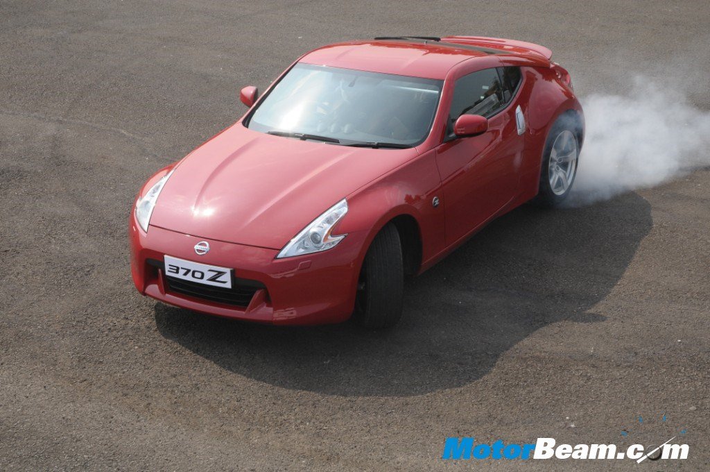 Nissan 370Z Drift India photo Nissan has launched its widely acclaimed and