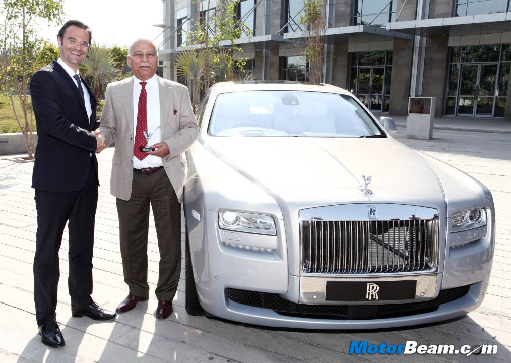 RollsRoyce has opened its fourth dealership in India