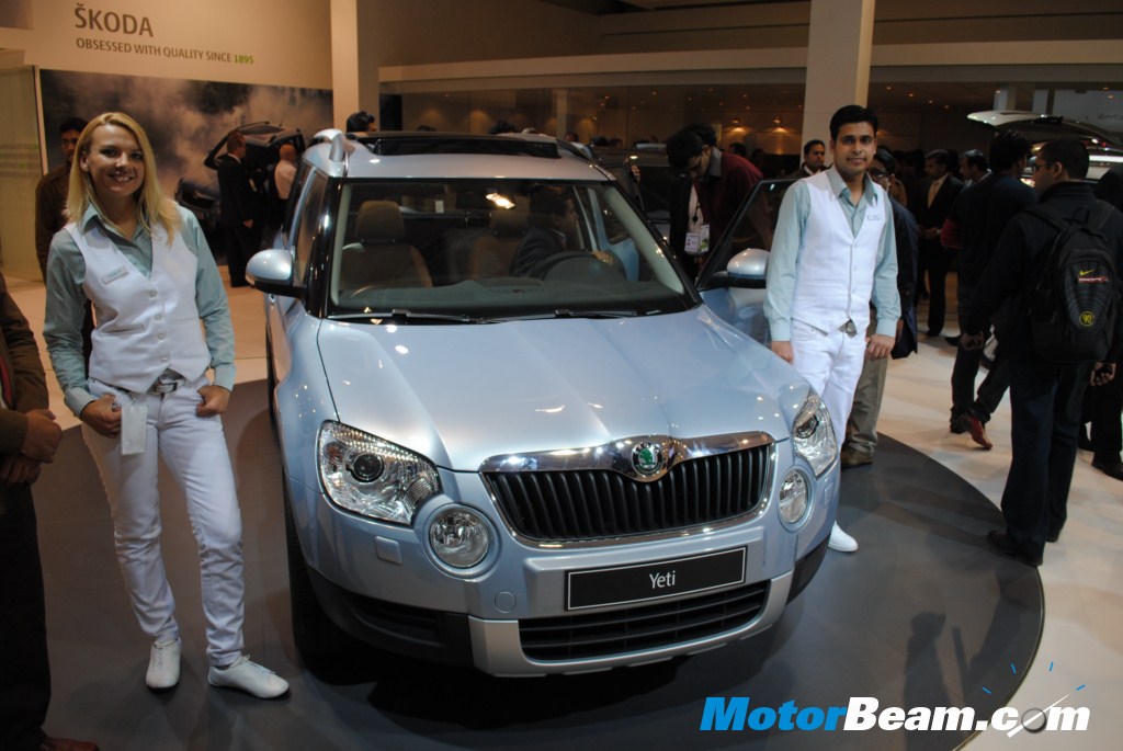 Skoda will launch the much awaited Yeti on the 18th of November.