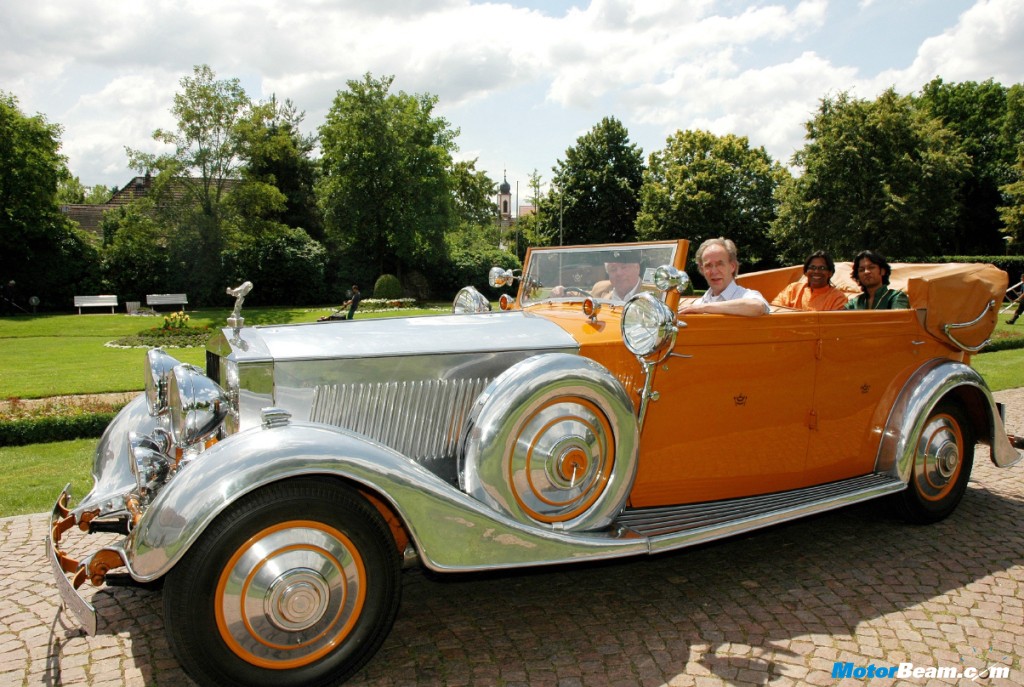 A custombuilt RollsRoyce made 75 years ago that belonged to the maharaja of