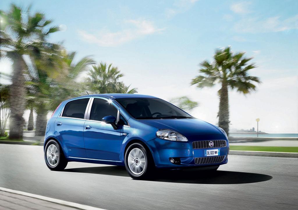 Specs for all Fiat Grande Punto versions