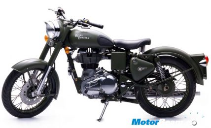 2010_Royal_Enfield_Bullet_C5_Military_Olive_Green