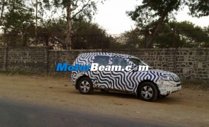 2011 Mahindra World SUV Spied