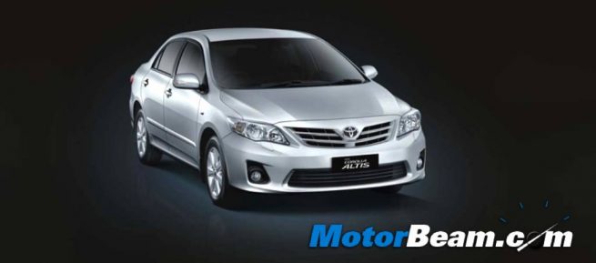 2011 Toyota Corolla Altis India