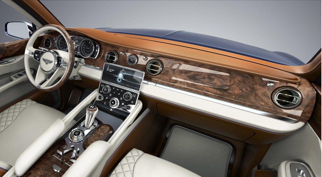 2012 Bentley EXP 9 F SUV Concept Interior