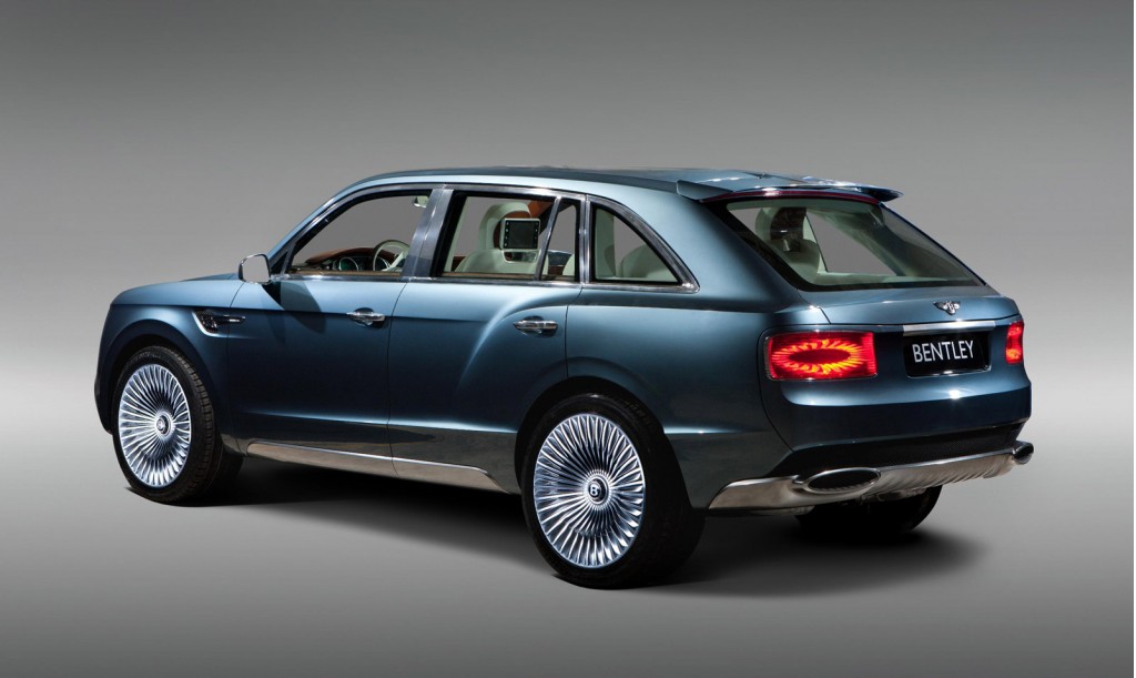 2012 Bentley EXP 9 F SUV Concept Rear