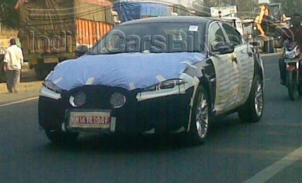 2012 Jaguar XF Spyshot