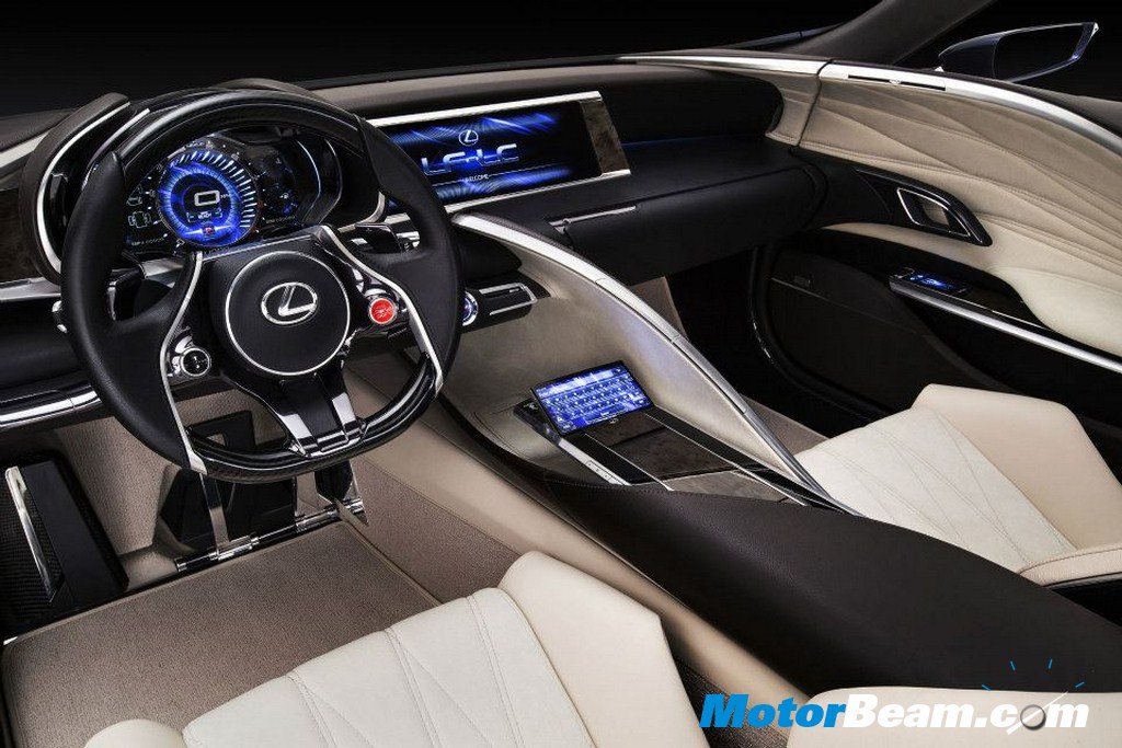 2012 Lexus LF-LC Blue Concept Interior