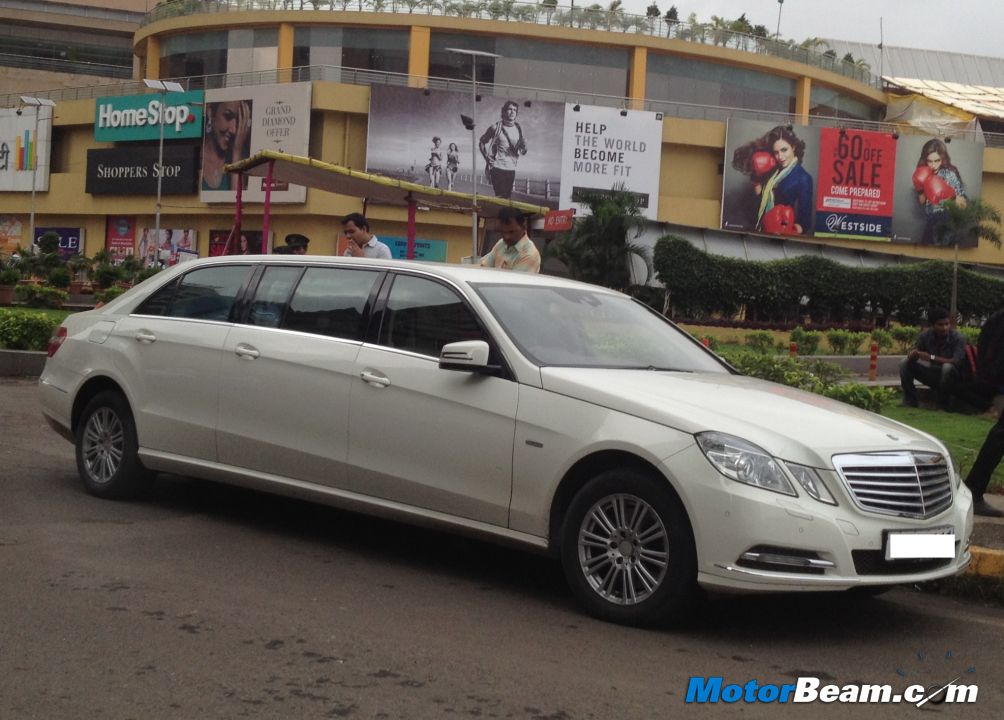 Mercedes E Class Lengthened To Make A Limousine