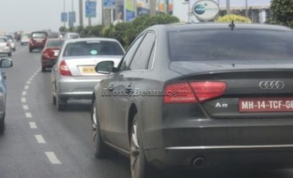 2012 Audi A8 Spied