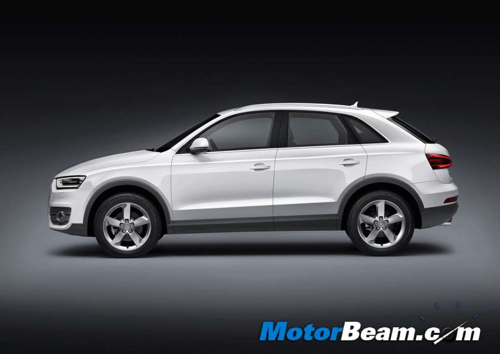 White Audi Q3