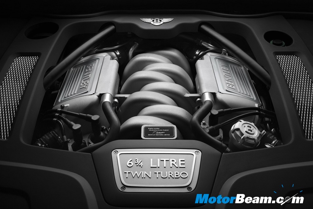2012 Bentley Mulsanne engine