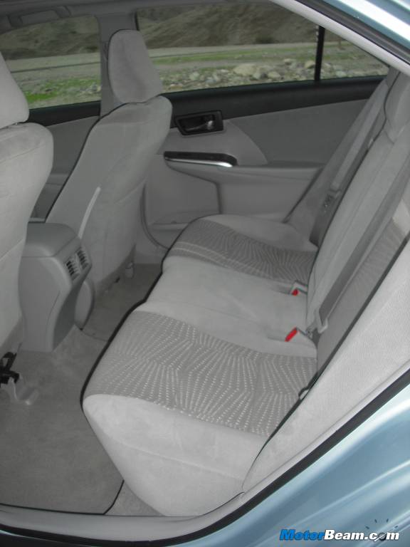2012 Toyota Camry Rear Seat