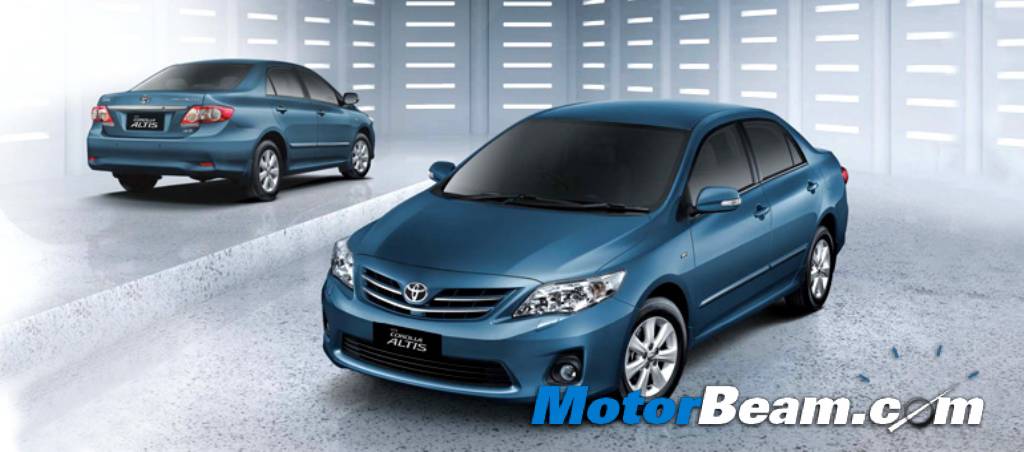 2012 Toyota Corolla Altis India