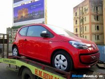 2012 Volkswagen Up Spotted India