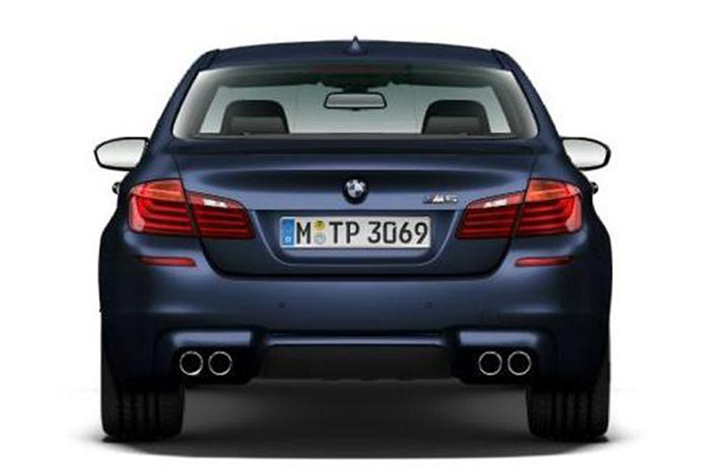 2013 BMW M5 Rear