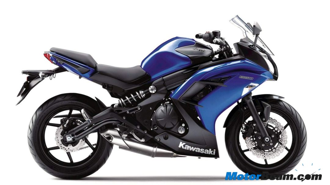 2013 Kawasaki Ninja 650R Blue