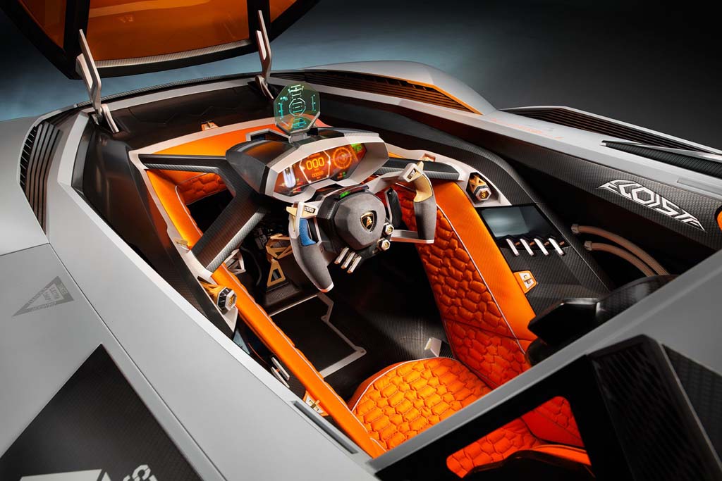 Lamborghini Egoista Interiors