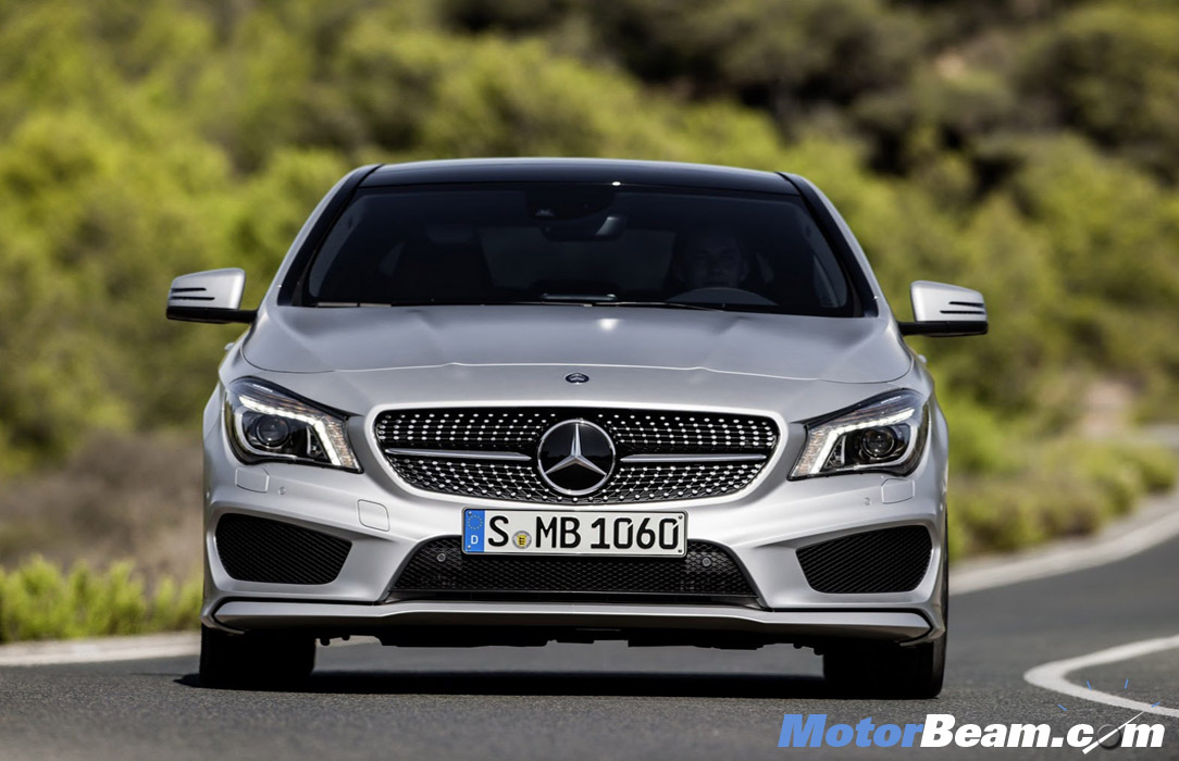 2013 Mercedes CLA Coupe Front