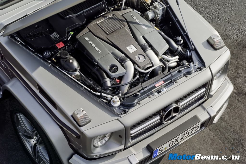 2013 Mercedes G63 AMG Engine