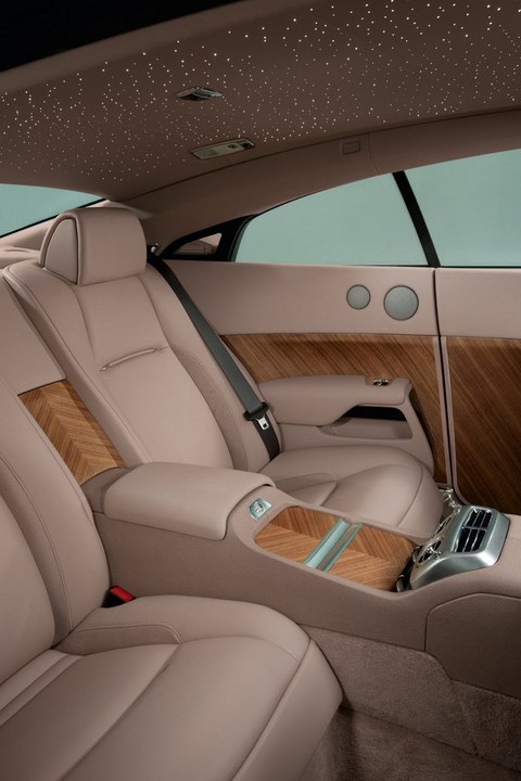 2013 Rolls Royce Wraith rear seats