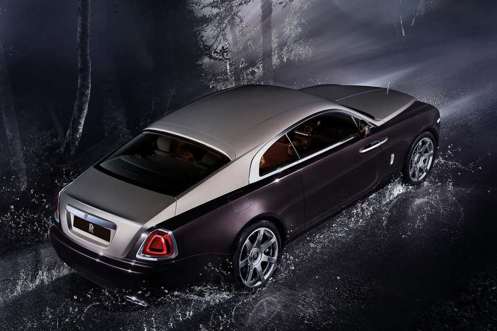 2013 Rolls Royce Wraith rear