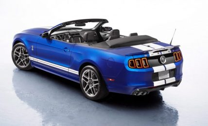 2013 Shelby GT-500 convertible rear