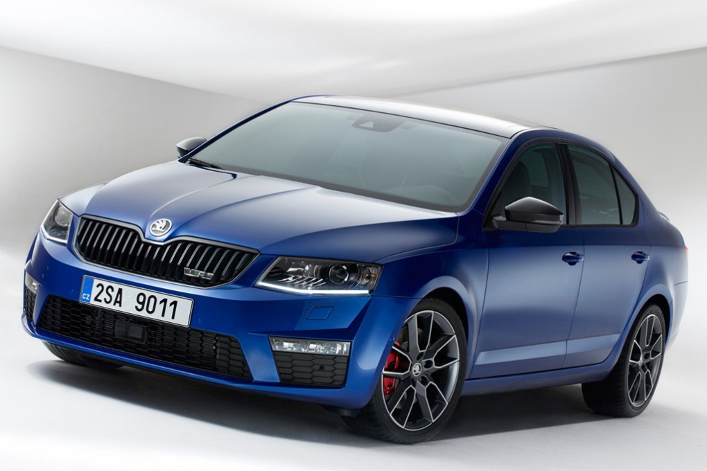 2013 Skoda Octavia vRS Front Overlook
