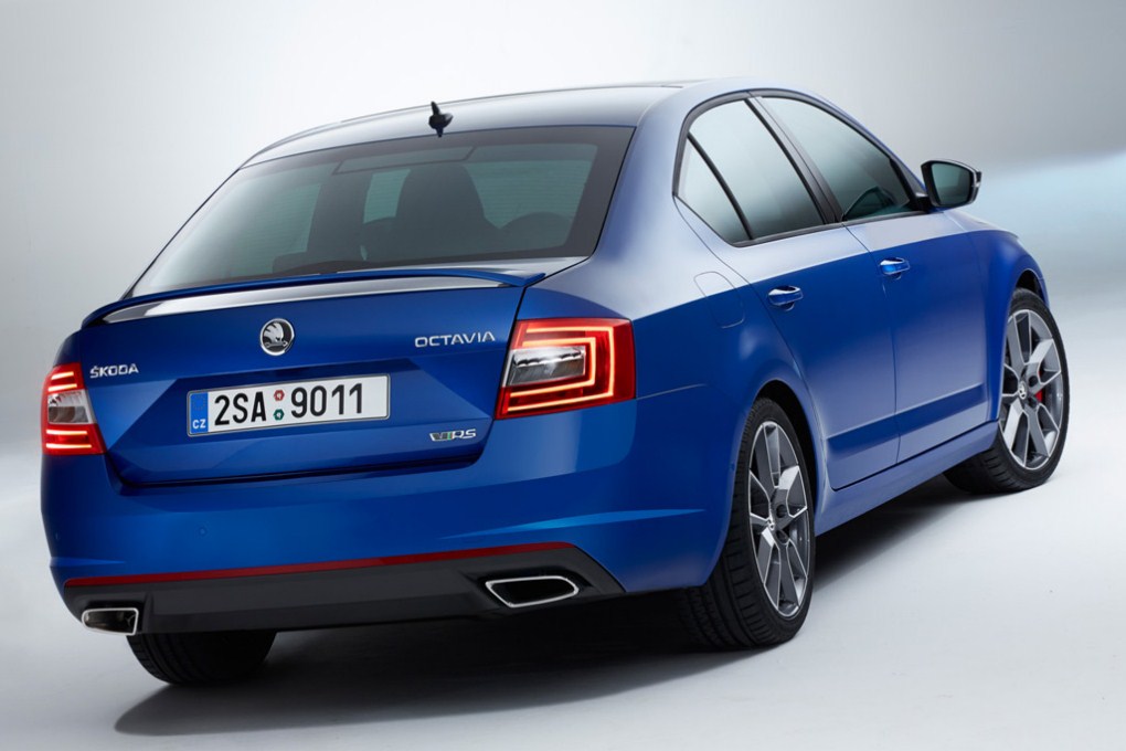 2013 Skoda Octavia vRS Rear