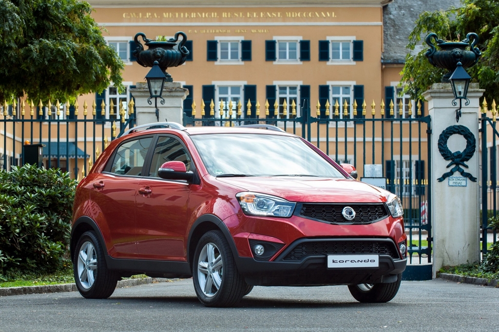 2013 Ssangyong Korando Facelift Sideview