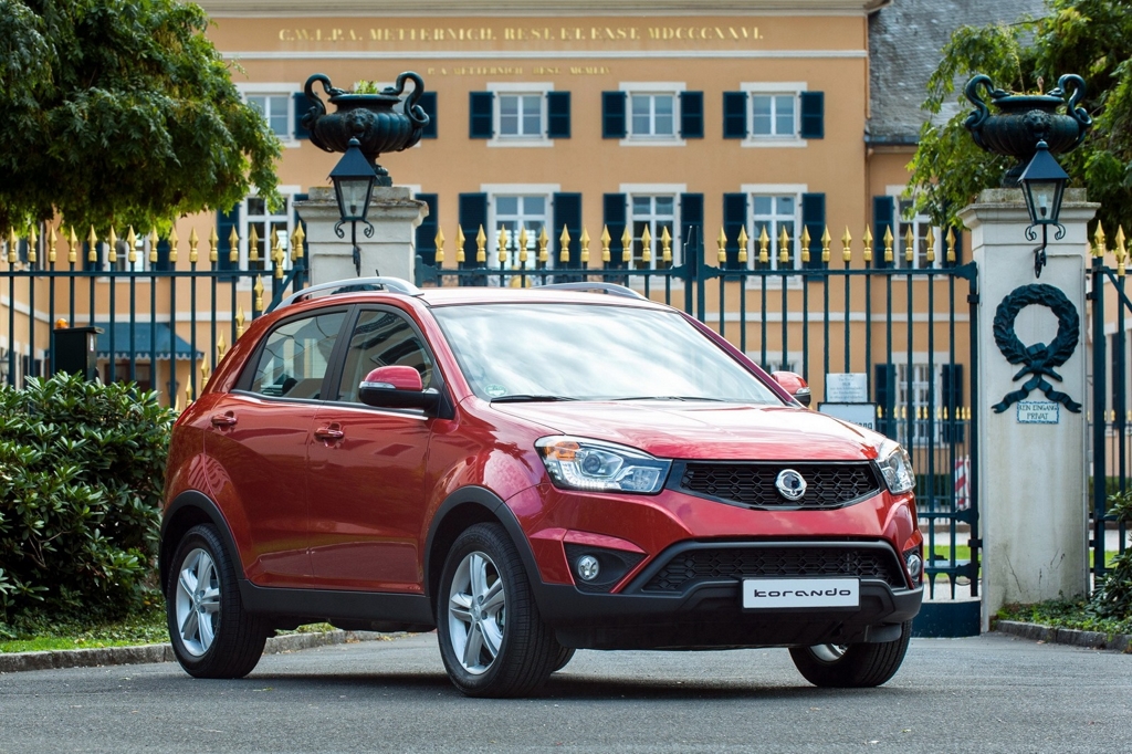 2013 Ssangyong Korando Facelift Sideview