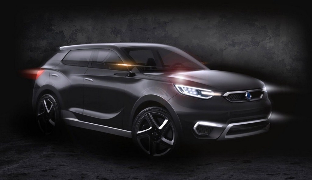 2013 Ssangyong SIV-1 Concept Front