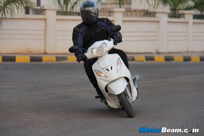 2013 TVS Wego Road Test